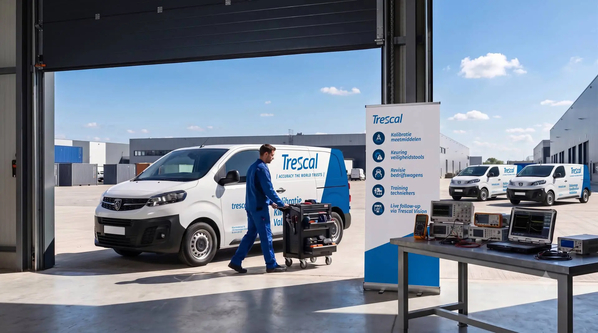 Trescal PITSTOP acties: Grip op uw techniekers, materiaal en voertuigen